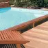 Piscine bois GARDIPOOL QUARTOO rectangulaire 5m x 3m x 1.33 H avec margelles en Pin