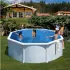 Piscine hors sol acier ronde GRE BORA BORA  3.20 x 1.22m