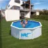 Piscine hors sol acier ronde GRE WET cartouche 3.00 x 1.20m