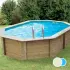 Piscine bois UBBINK Sunwater 300 x 490 x 120 cm - Liner beige