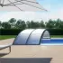 Abri KLASIK B pour piscines jusqu'à 8.50m x 4.20m - Coloris Anthracite