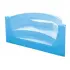 Escalier roman transat Acrylique 3 Marches 2.50M hors tout Hauteur 1.07M