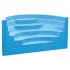 Escalier Roman Transat Acrylique 5 Marches 3m hors tout Hauteur 1.50m