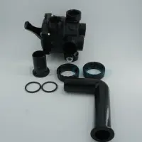 Vanne Side 1"1/2 6 voies blanche Filtre à sable Azur. Cristal-Flo