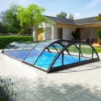 Abri de piscine SILHOUETTE QUARTZ "RESTE UN ABRI EN STOCK" DESTOCKAGE