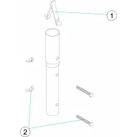 Pièces détachées pour Adaptateur de manche télescopique