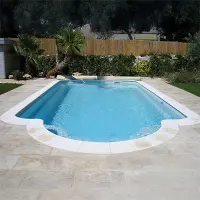 Coque piscine Allegro 72 - 7,8m x 4,2m x 1,5m - fond plat