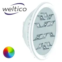 LGJEGD Eclairage Piscine LED 12-45W, IP68 Eclairage Piscine 12V/24v for  Piscine creusée Etanche Montage Mural en Surface (Color : AC24V-2-warm  White