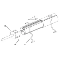 Pièces détachées pour Axe à rainures d'enrouleurs