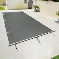 Bâche à barres pour piscine 10m x 5m
