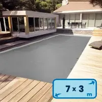 Bâche PROTECTVOLET pour piscine 7 x 3 m prêt à poser