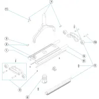 Pièces détachées pour Balai manuel 1"1/2 L.350