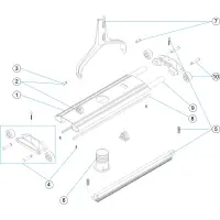 Pièces détachées pour Balai manuel 2" L.450
