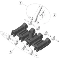 Pièces détachées pour Balai manuel FLEXO CLIP