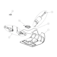 Pièces détachées pour Bloc moteur robot ZODIAC VORTEX