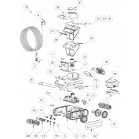 Pièces détachées pour Robot ZODIAC Bluedrops 20