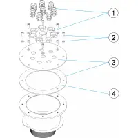 Pièces détachées pour Boitier de connexion 8 arrivées