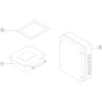 Pièces détachées pour Boitier tactile de douche WELLMAX