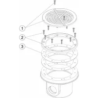 Pièces détachées pour Bonde de fond 1"1/2 & 2"
