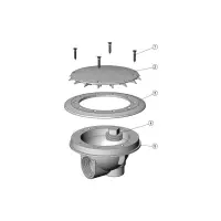 Pièces détachées pour Bonde de Fond Anti Vortex Béton