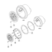 Pièces détachées pour Bonde de fond Béton-Liner