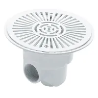 Bonde de fond Astral Ø 270 avec grille pour piscine béton