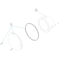 Pièces détachées pour Bouche d'aspiration de jeux aquatiques