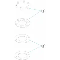 Pièces détachées pour Bride inox de refoulement