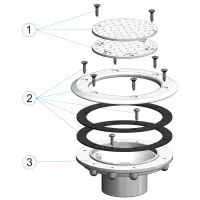 Pièces détachées pour Buse de fond d'air