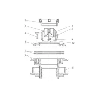 Pièces détachées pour Buse de Refoulement 1'1-2 - 2' Liner - Préfa.