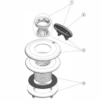 Pièces détachées pour Buse de refoulement grille PRÉFABRIQUÉ
