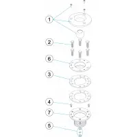 Pièces détachées pour Buse de refoulement inox LINER