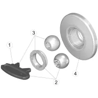 Pièces détachées pour Buse de refoulement interchangeable 2 rotules