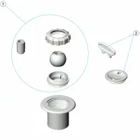 Pièces détachées pour Buse de refoulement long MULTIFLOW