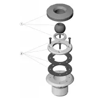 Pièces détachées pour Buse de refoulement MULTIFLOW BETON/LINER