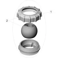 Pièces détachées pour Buse MULTIFLOW avec rotule