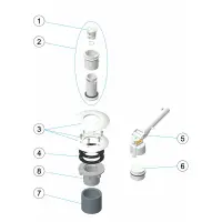 Pièces détachées pour Buse NET'N'CLEAN LINER Ø63 AUTOTARAUDEE