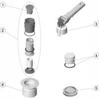 Pièces détachées pour Buse NET'N'CLEAN orientable BETON