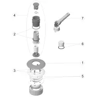 Pièces détachées pour Buse NET N CLEAN orientable LINER