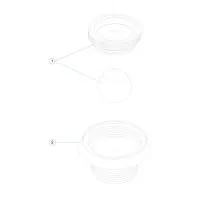 Pièces détachées pour Buse orientable inox