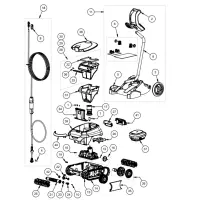 Pièces détachées pour Robot ZODIAC CF2000 PRO
