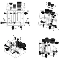 Pièces détachées pour Chambre de mesure PMMA/PVC