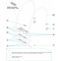 Pièces détachées pour Échelle rayon variable longueur 1000
