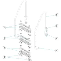 Pièces détachées pour Échelle standard haute protection