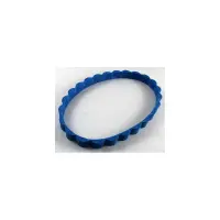 Chenille bleue 