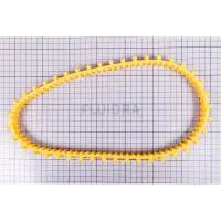 Chenille jaune courte pour Dolphin FACIL'O (MAYTRONICS)