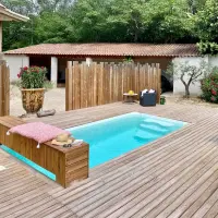 Piscine coque polyester BAKAN 5,00 x 2,60 m
