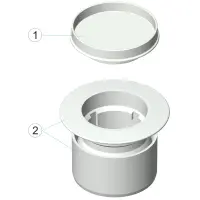 Pièces détachées pour Corps de buse NET'N'CLEAN orientable