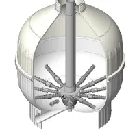 La crépine 360° évite les zones mortes où s'accumulent les débris