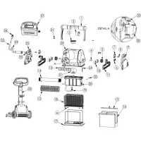 Pièces détachées pour Robot Dolphin 3001